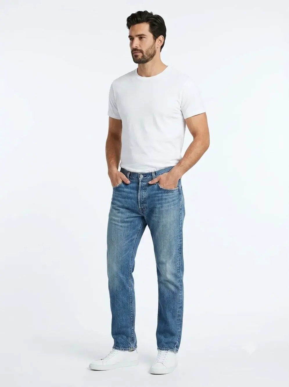Polo Ralph Lauren Straight Jeans Mens 38/30 Blue Denim Classic Fit 5-Pocket Logo